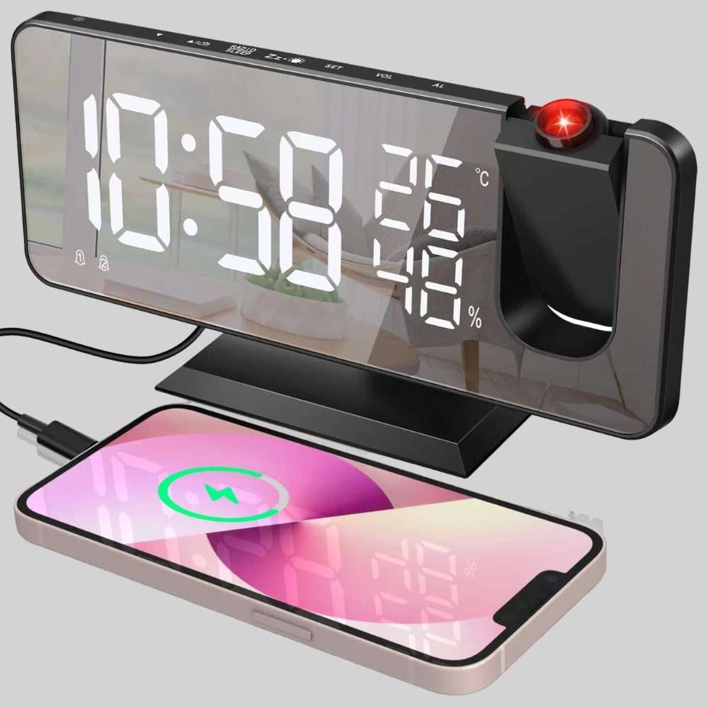 Projector Alarm Clock