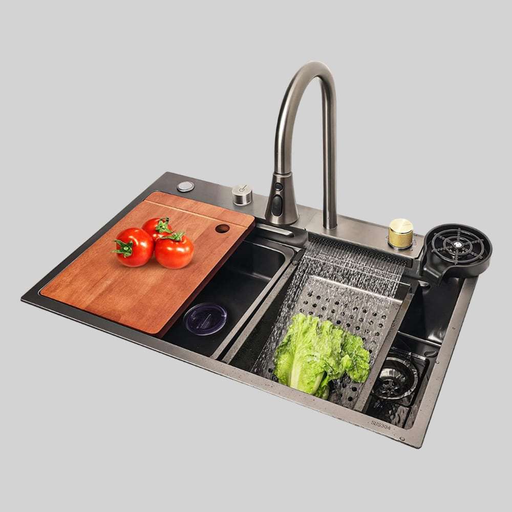 Waterfall Kitchen Sink Set