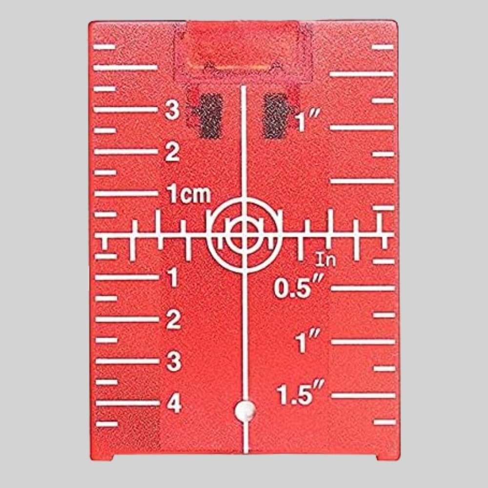 Laser Target Card Plate